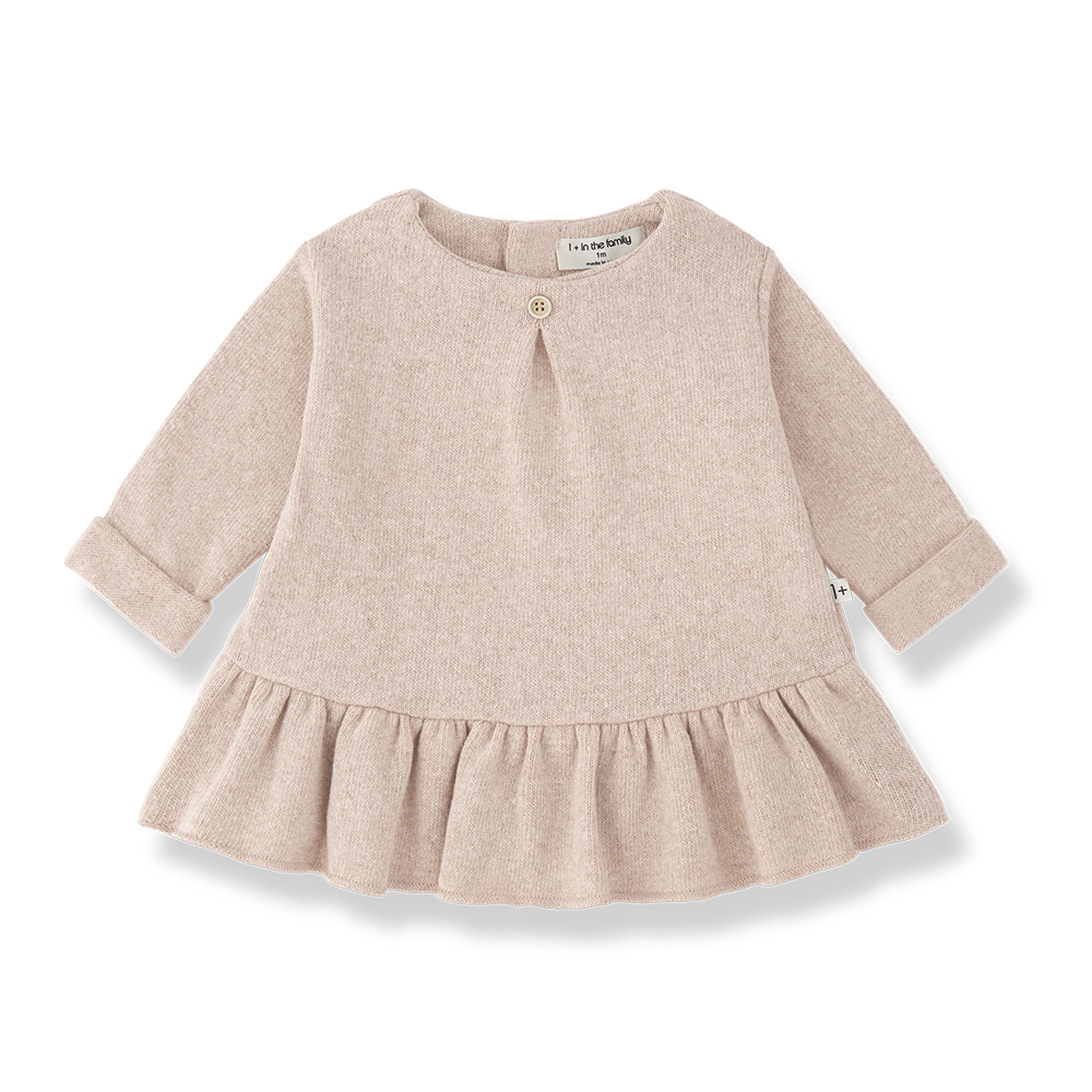 Vestido Giverny nude - 1+ in the family - vista principal