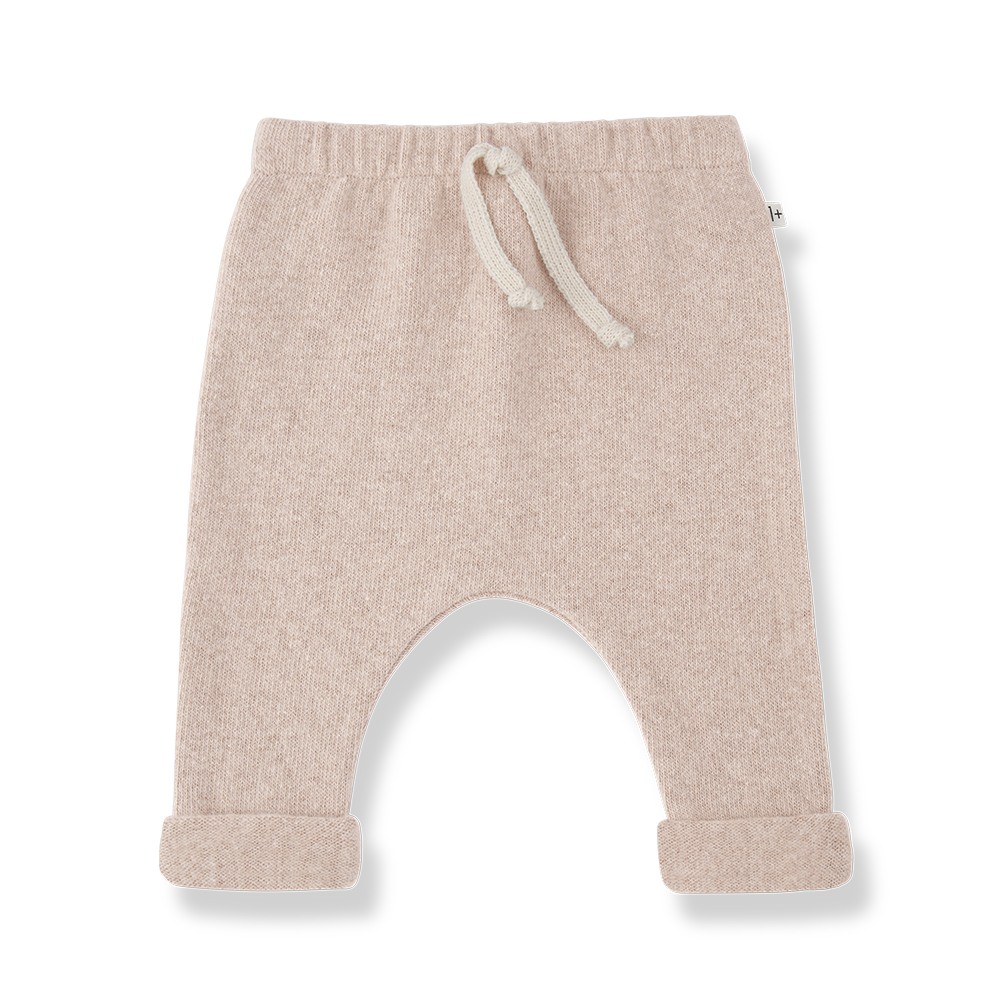 Pantalón jogger Alain nude - 1+ in the family - vista principal