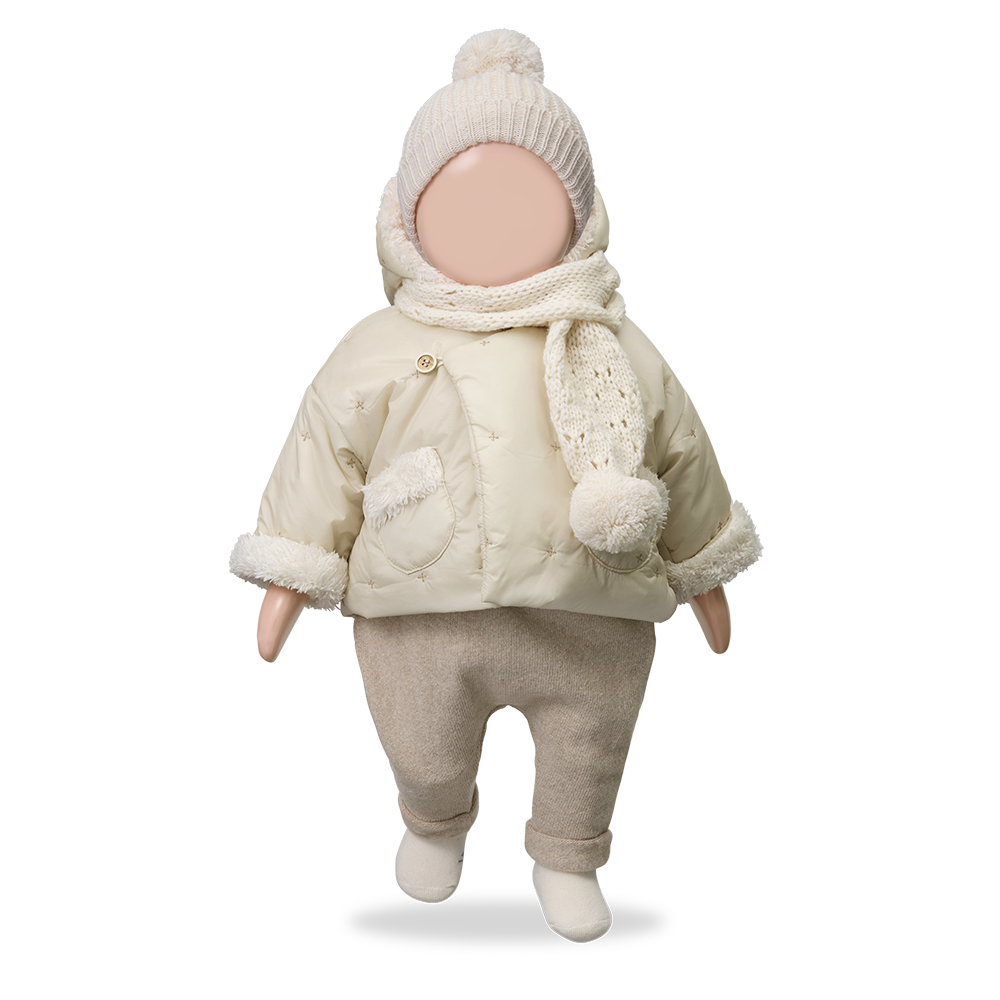 Pantalón jogger Alain beige - 1+ in the family - imagen 2