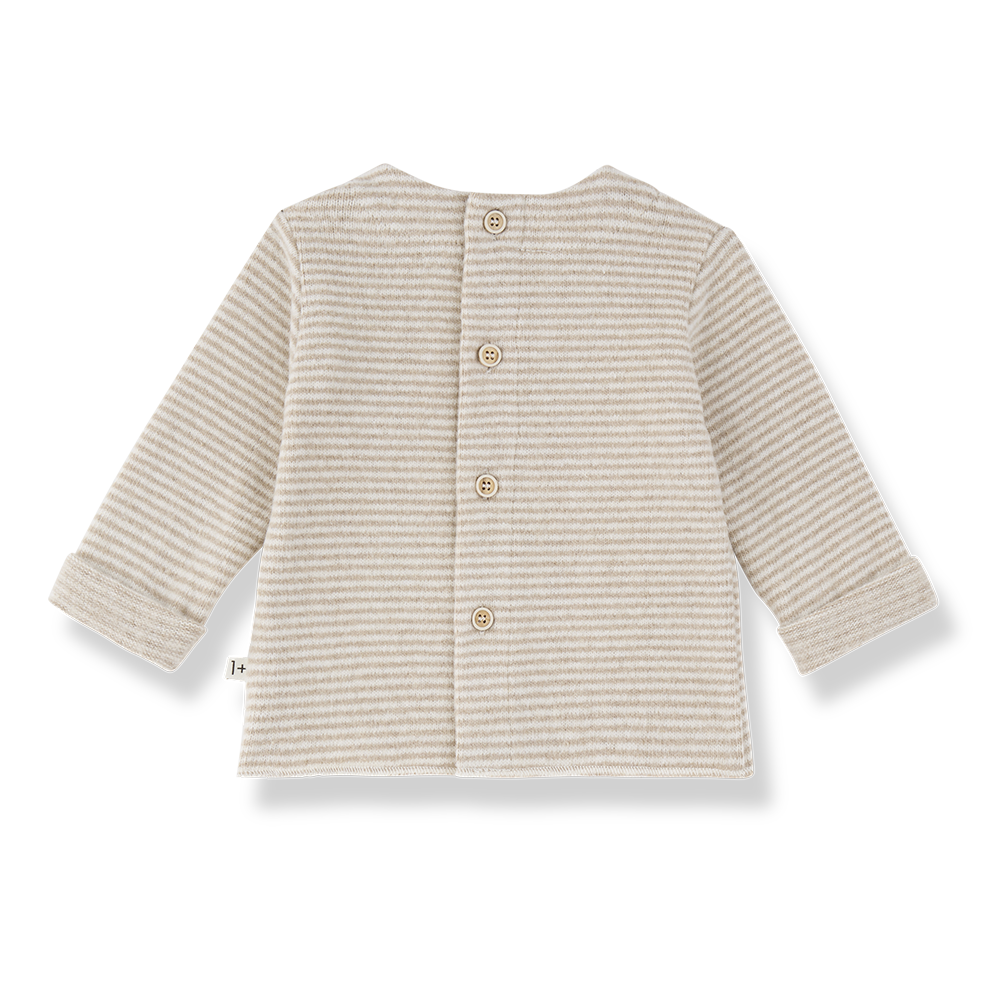 Camiseta manga larga Belfort beige - 1+ in the family - imagen 2