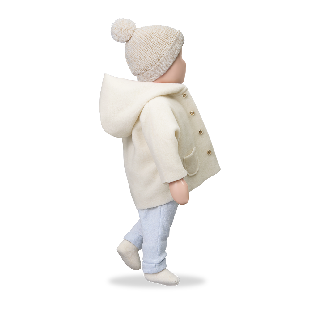 Chaqueta con capucha Menton crudo - 1+ in the family - imagen 2