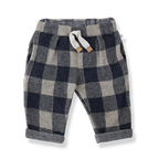 Pantalón de cuadros Firenze azul marino - 1+ in the family - vista principal