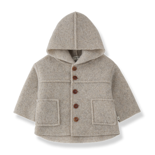 Abrigo con capucha Calabria beige - 1+ in the family - vista principal