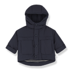 Chaqueta impermeable Lucca azul marino - 1+ in the family - vista principal