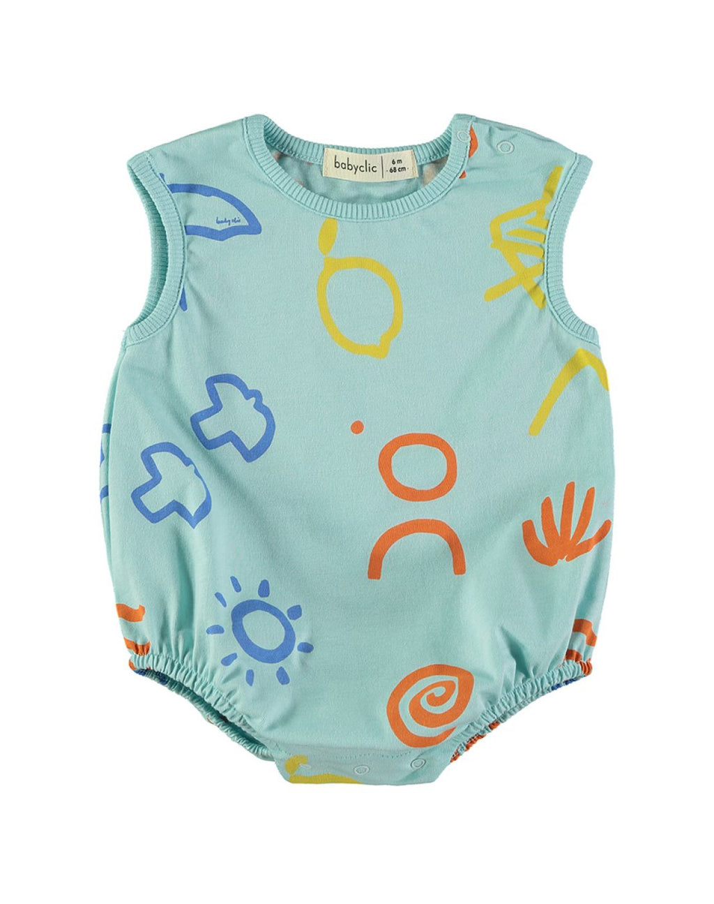 Pelele estampado Menorca Babyclic