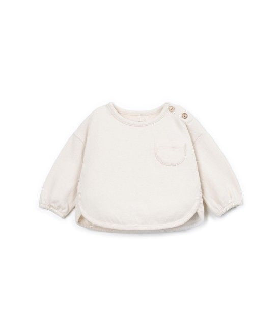 Camiseta manga larga beige