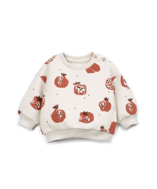 Sudadera felpa estampado granadas