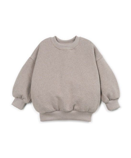 Sudadera felpa marrón