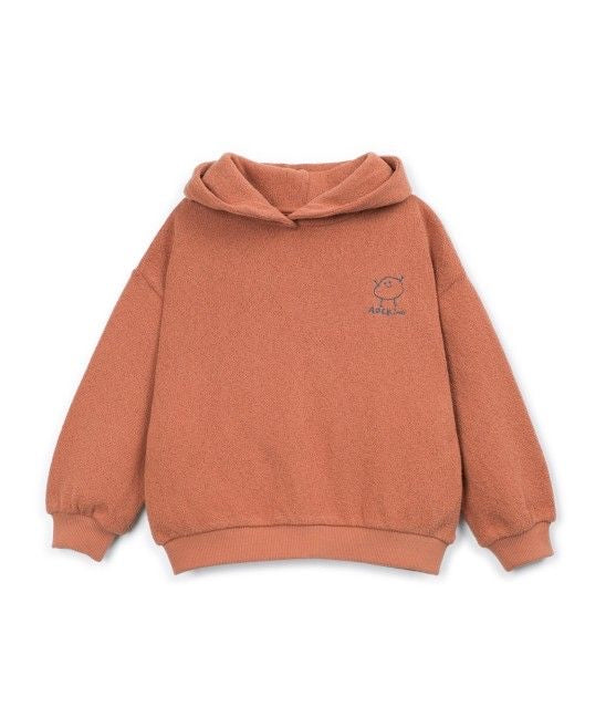 Sudadera jersey terracota rocking