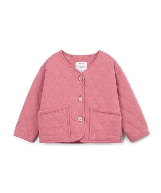 Chaqueta acolchada rosa Kid