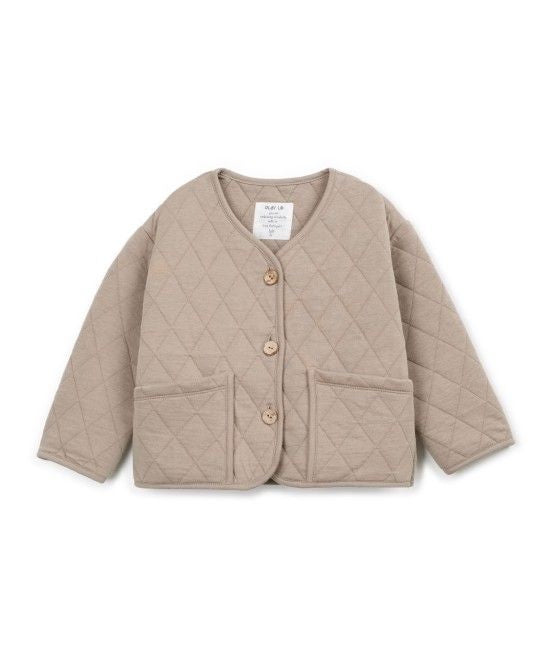 Chaqueta acolchada marrón Kid