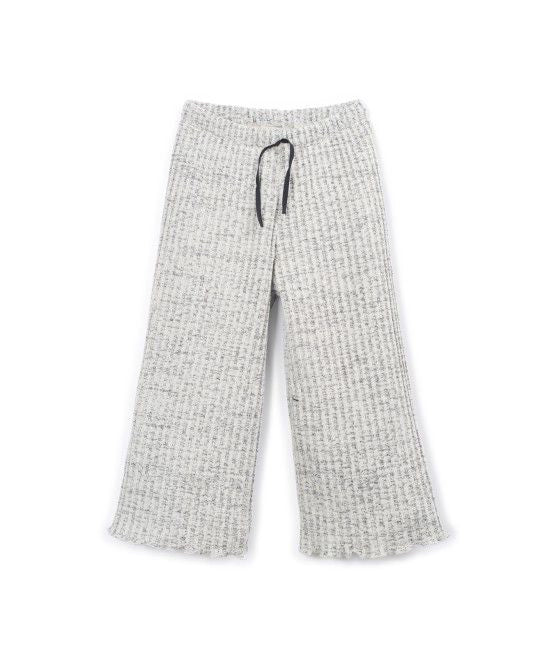 Pantalón rib gris Kid