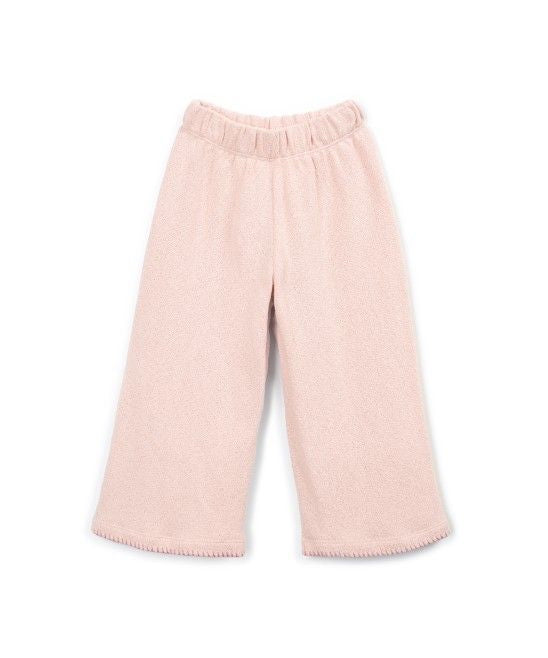 Pantalón chandal afelpado rosa Kid