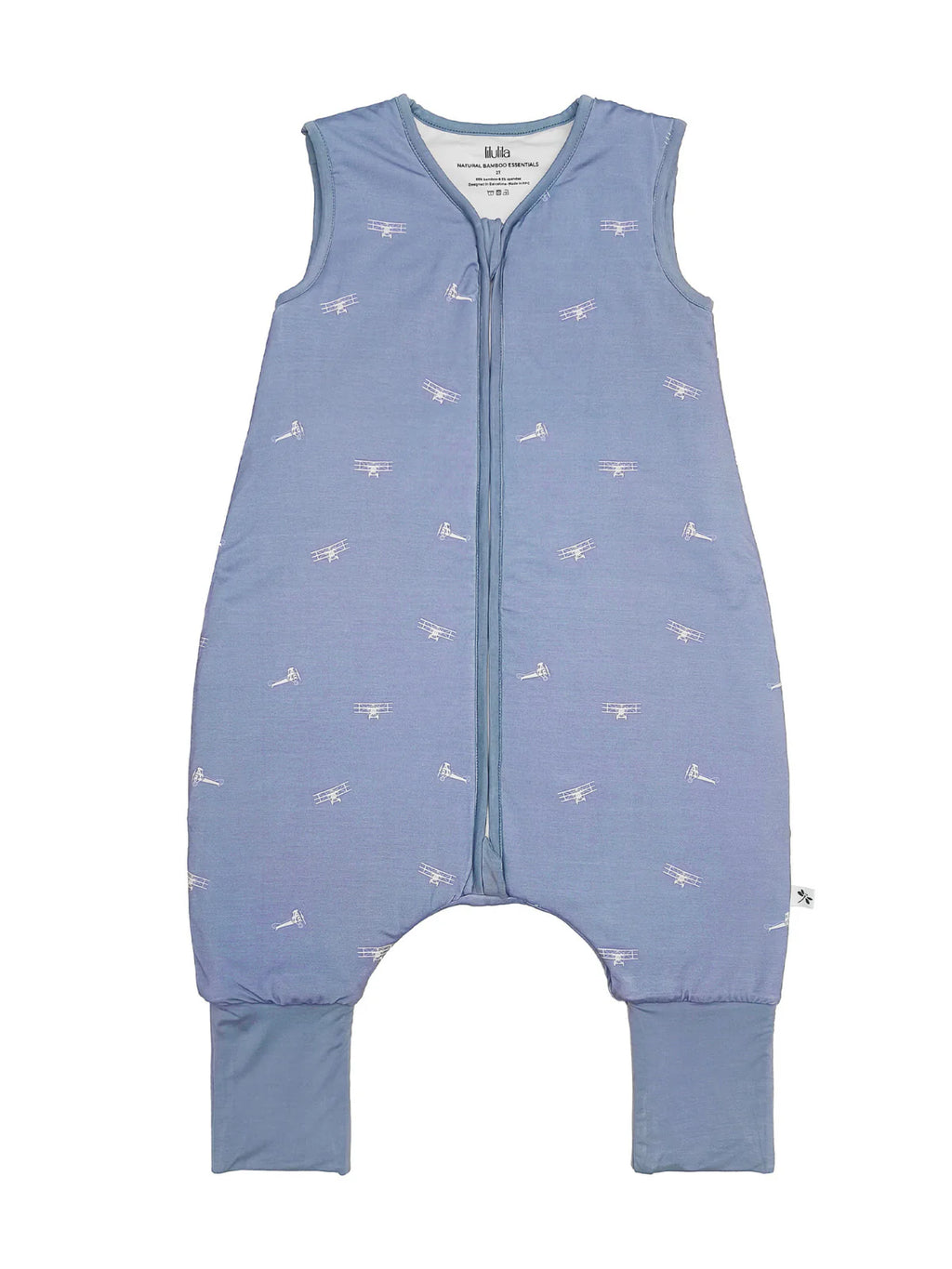 Saco con pies aviones