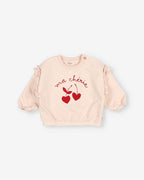 Sudadera Chérie rosa crema - vista 2