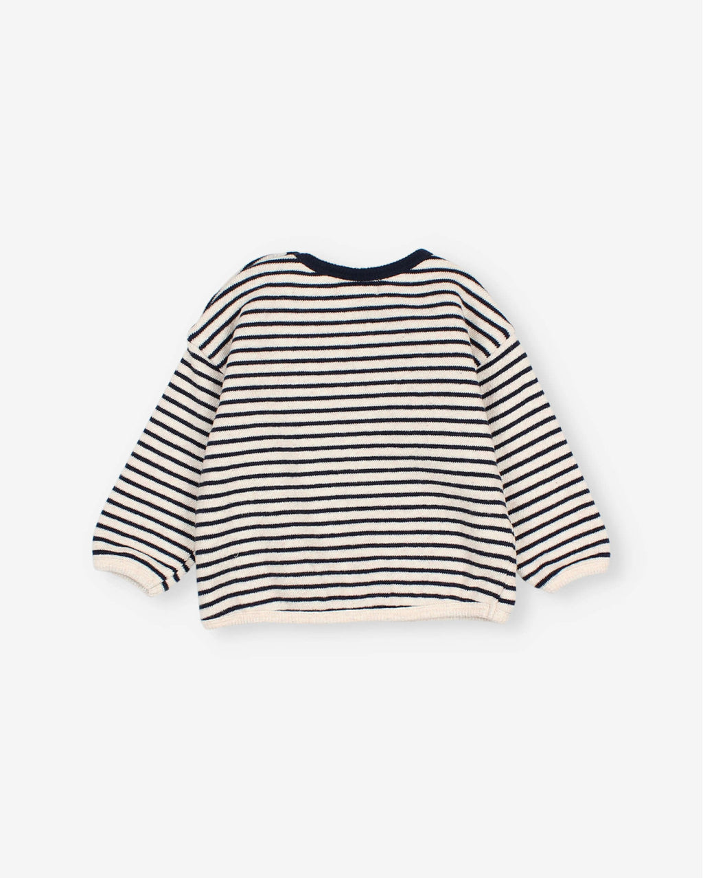 Sudadera de rayas azul marino - vista 5