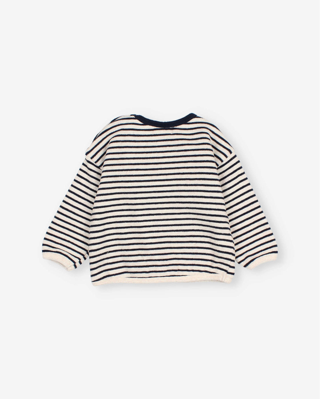 Sudadera de rayas azul marino - vista 5