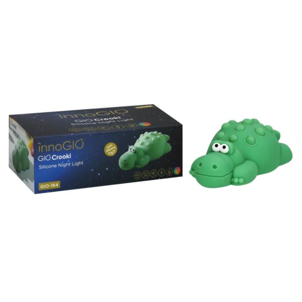 Luz nocturna cocodrilo GIOcrooki INNOGIO