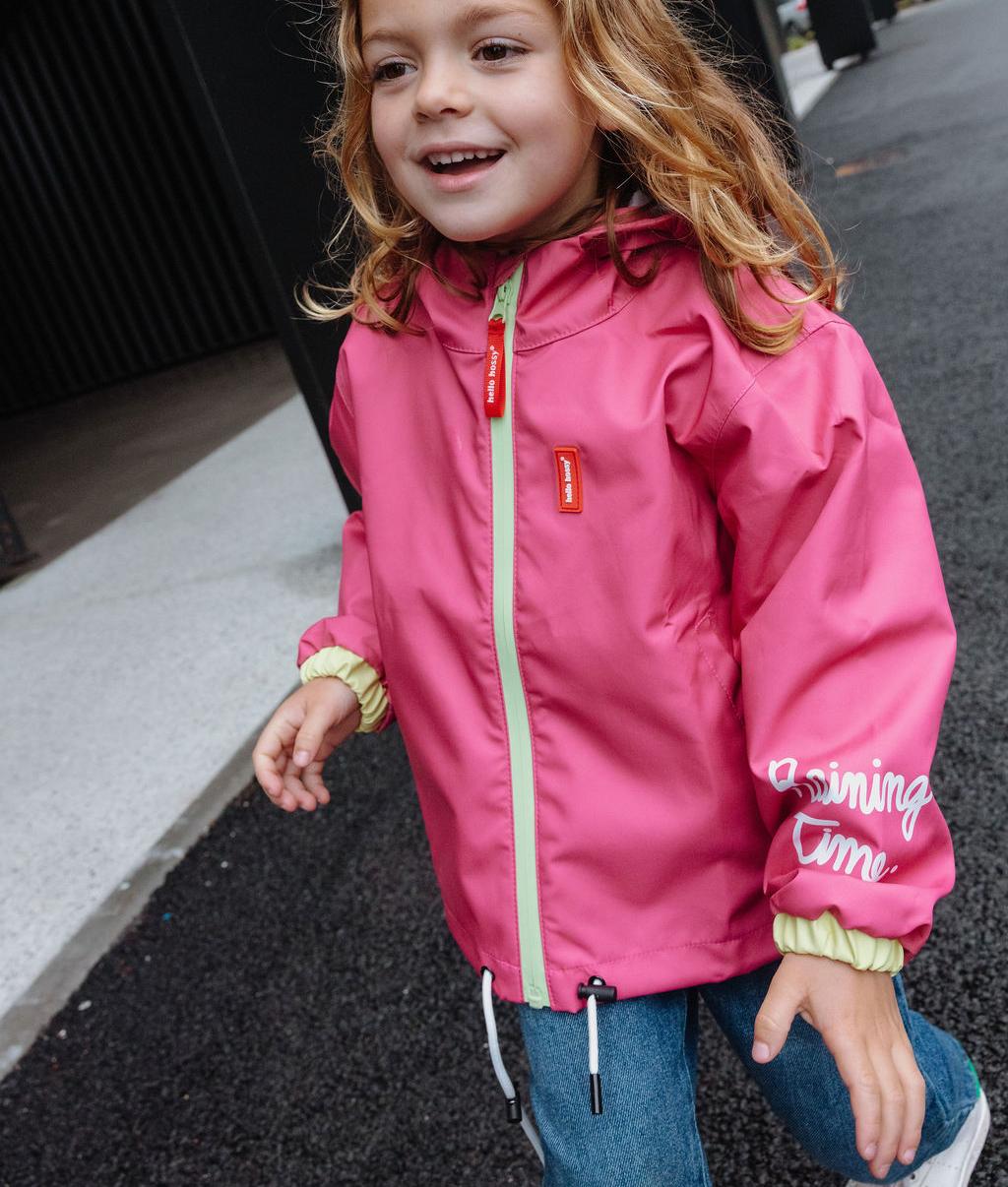 Chaqueta Impermeable Pitaya rosa pitaya - vista principal