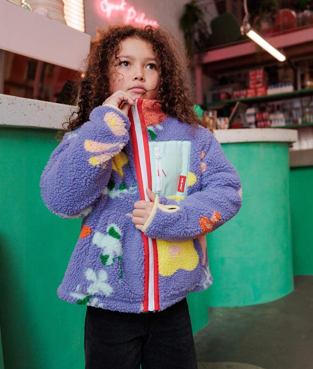 Chaqueta polar Floral estampado floral - vista 4