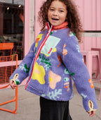 Chaqueta polar Floral estampado floral - vista principal
