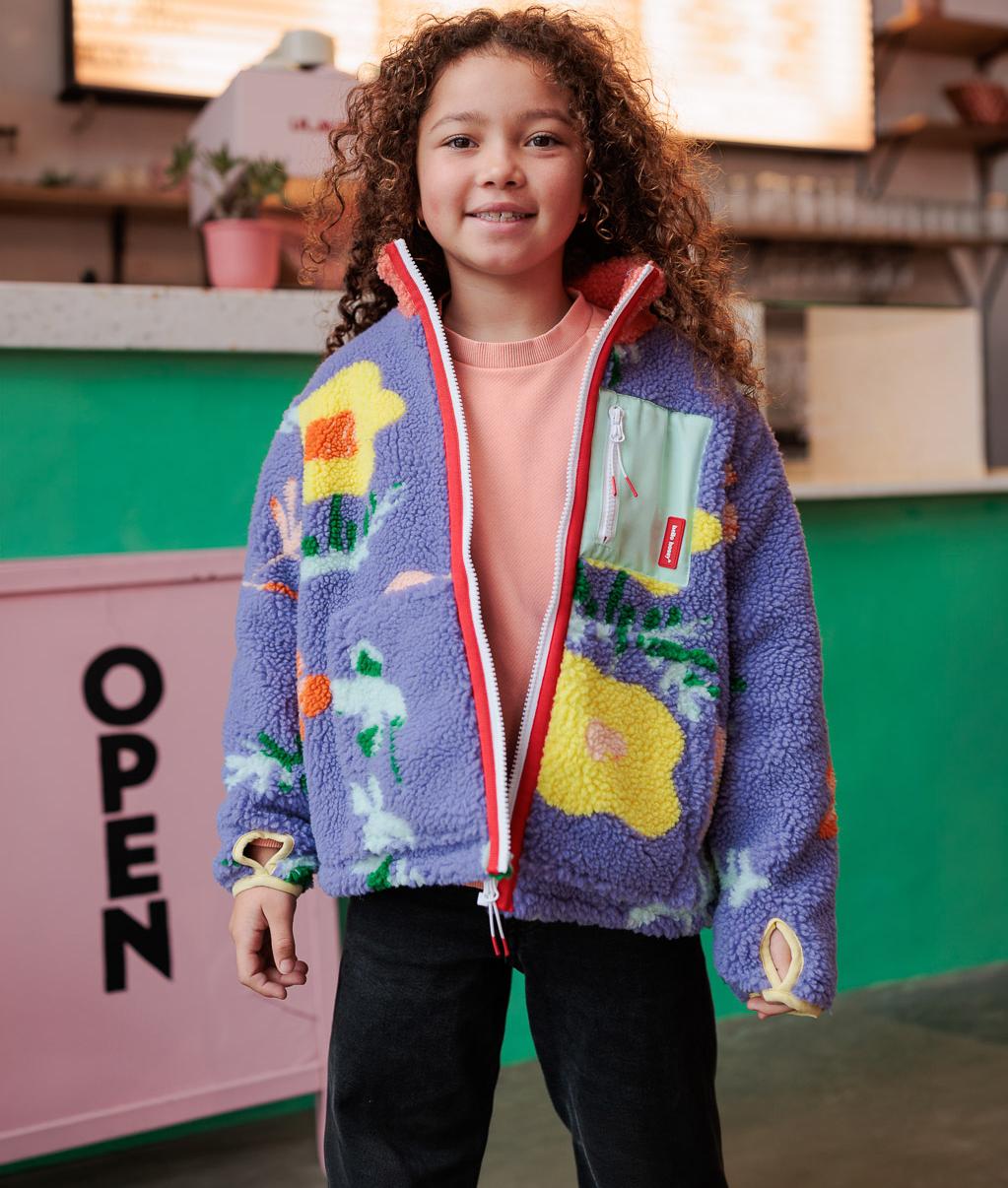 Chaqueta polar Floral estampado floral - vista 6