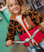 Chaqueta polar Leopard estampado leopardo - vista principal