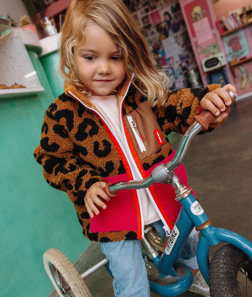 Chaqueta polar Leopard estampado leopardo - vista 4